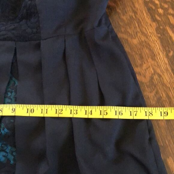 Walter by Walter Baker Black and Green Backless Dress - Picture 13 of 14